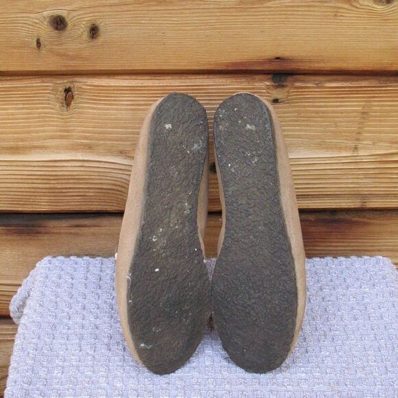 Tory Burch Billy Split Suede Mirror Craquellee Slippers - Picture 11 of 11